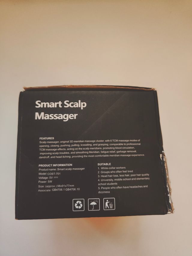 Masajeador cuero cabelludo