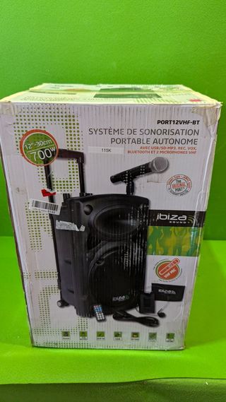 Ibiza Altavoz Portátil 12 700W