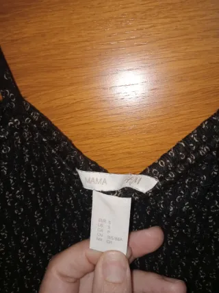 Vestido H&M premamá talla S