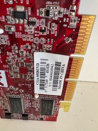 Lote 2 Tarjetas Gráficas ASUS y ATI Radeon