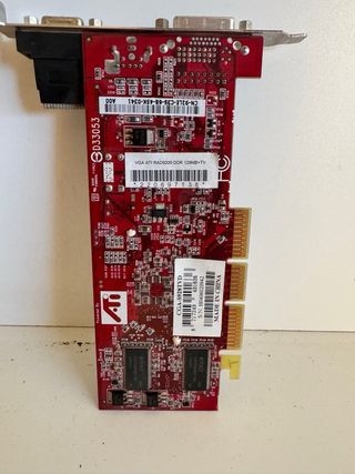 Lote 2 Tarjetas Gráficas ASUS y ATI Radeon