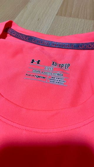 Camiseta Under Armour Coral Talla XS