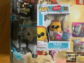 Funko Pop! Pluto 1227 Disney Flocked