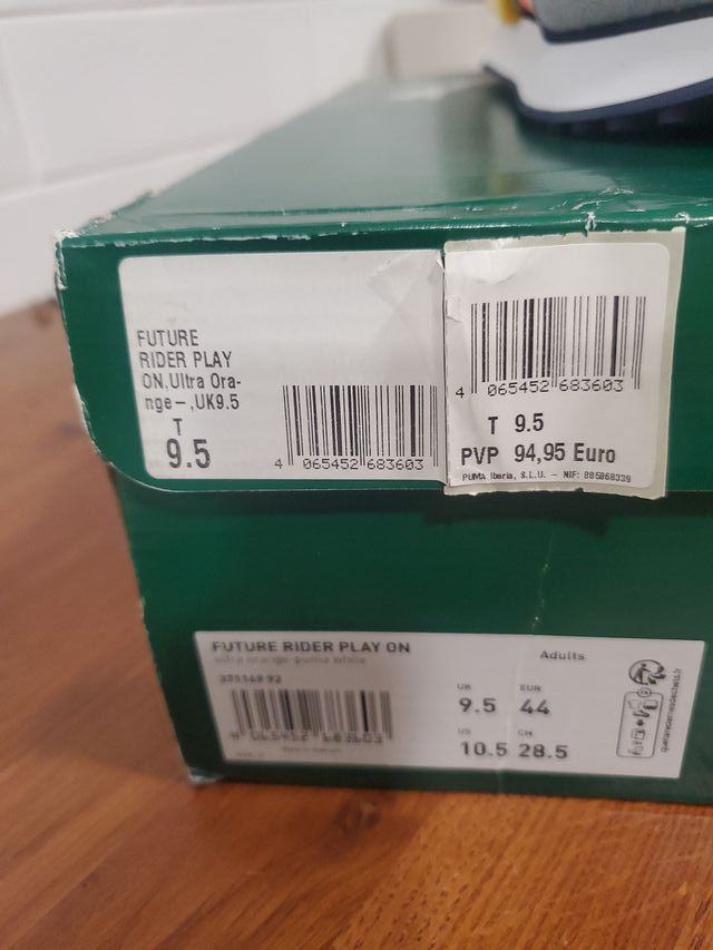 Zapatillas Puma Future Rider Play On Naranja