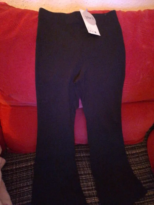 Leggings H&M campana negros talla 7-8