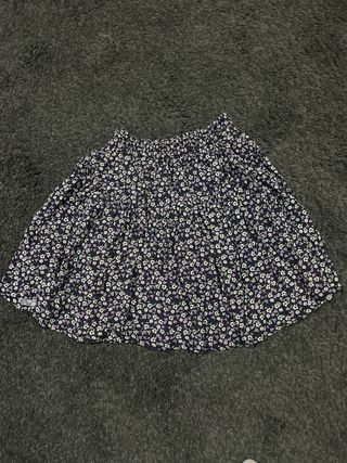 Falda pantalón Zara Kids floral T.13-14
