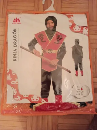 Disfraz Ninja Dragón Partilandia