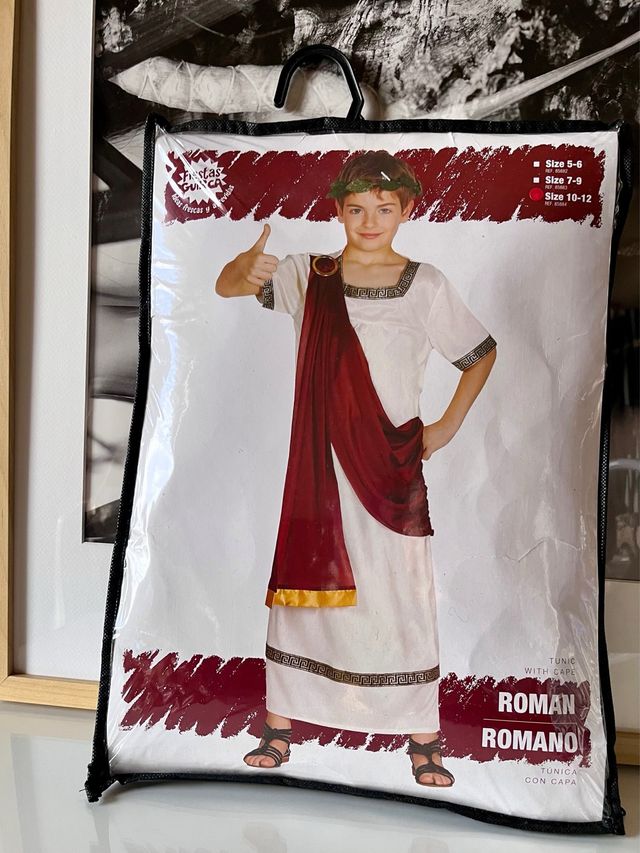 Disfraz de romano para 10-12 años