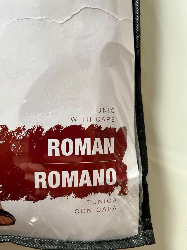 Disfraz de romano para 10-12 años