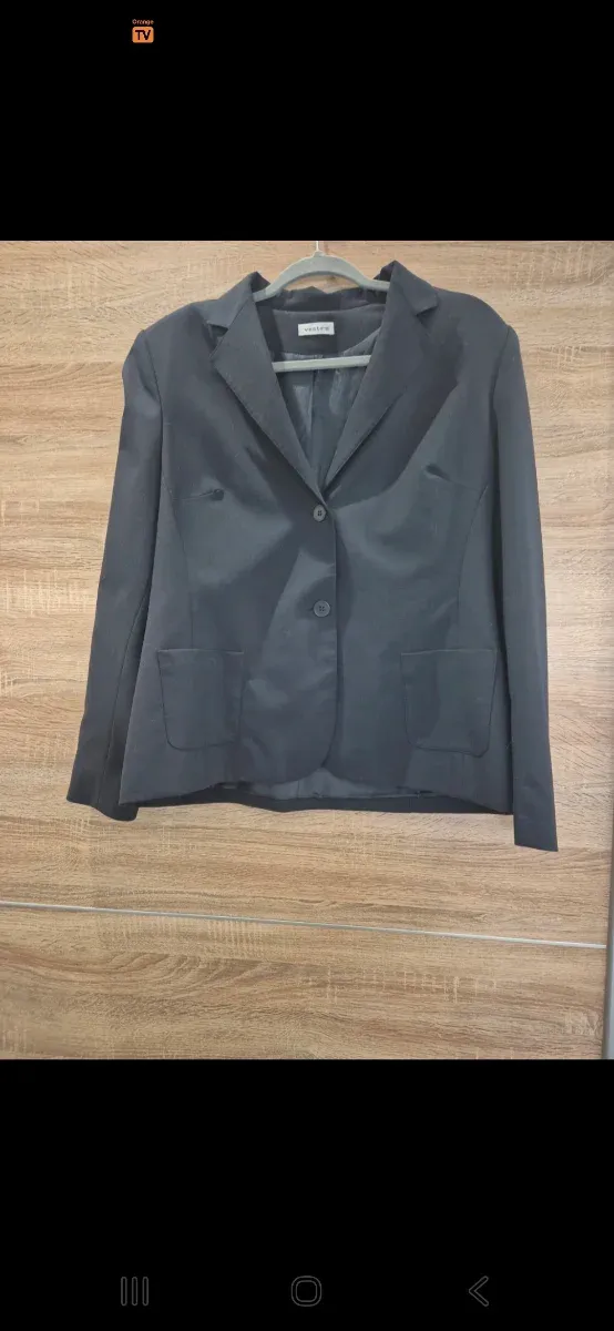 Blazer Vestire Negro Mujer