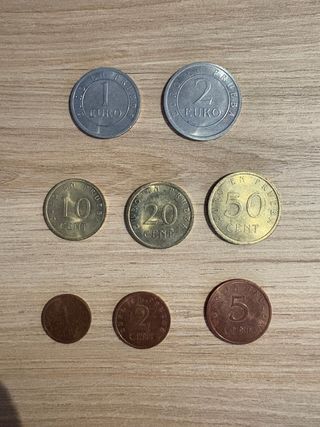 Monedas Euro Prueba