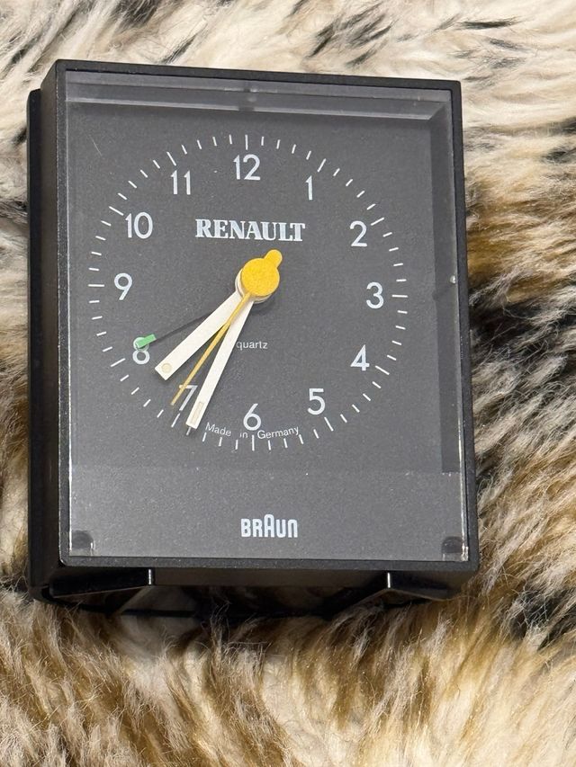Reloj Despertador Braun Renault Vintage