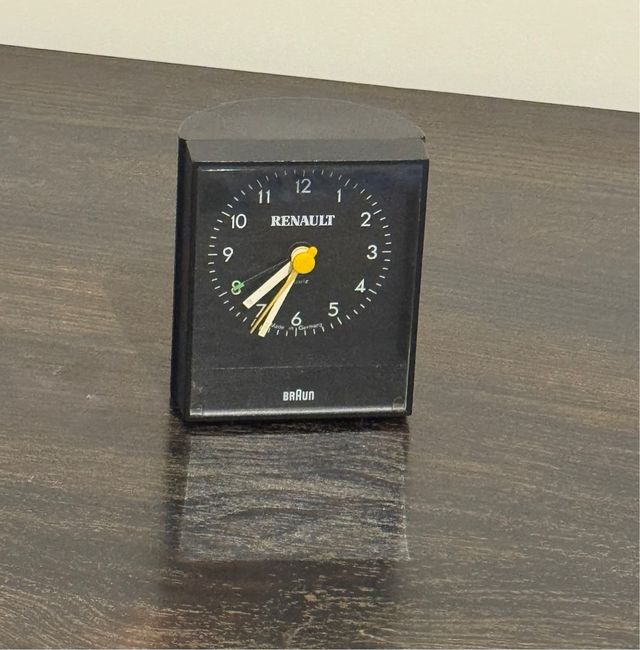 Reloj Despertador Braun Renault Vintage