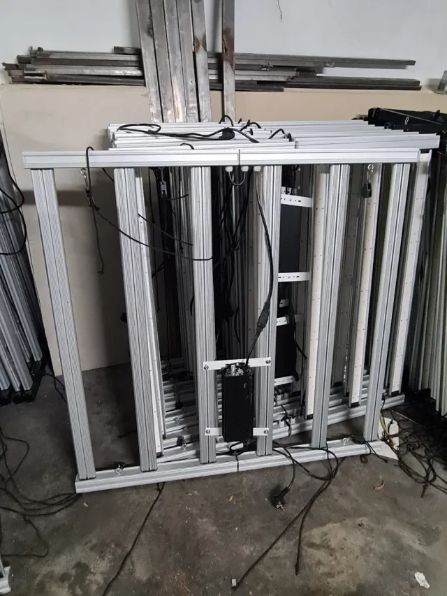 Luz LED cultivo con balastro