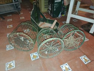 Jaulas de perdices antiguas