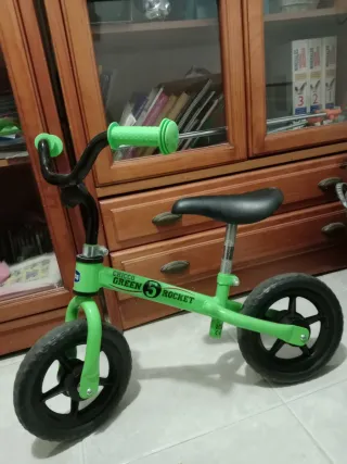 Bici sin pedales Chicco Green Rocket 5
