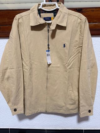 Chaqueta Harrington Polo Ralph Lauren Beige Talla 