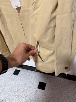 Chaqueta Harrington Polo Ralph Lauren Beige Talla 