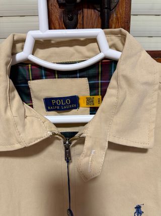 Chaqueta Harrington Polo Ralph Lauren Beige Talla 
