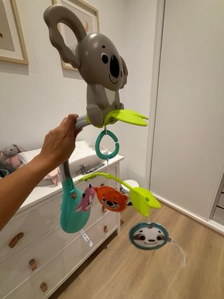 Móvil cuna bebe Fisher-Price Koala y animales