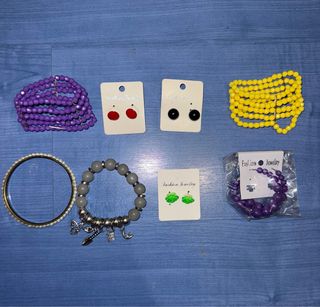 Lote Bisutería Pulseras y Pendientes