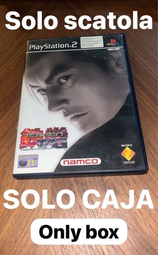 SOLO Caja original Tekken Tag Tournament PS2