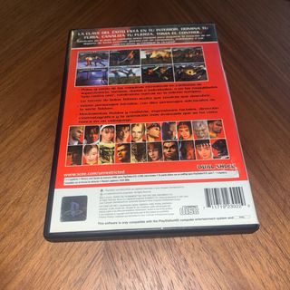SOLO Caja original Tekken Tag Tournament PS2