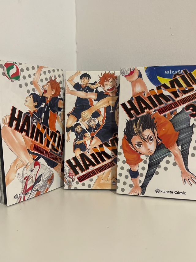 Haikyû!! nº 01, 02 y 03