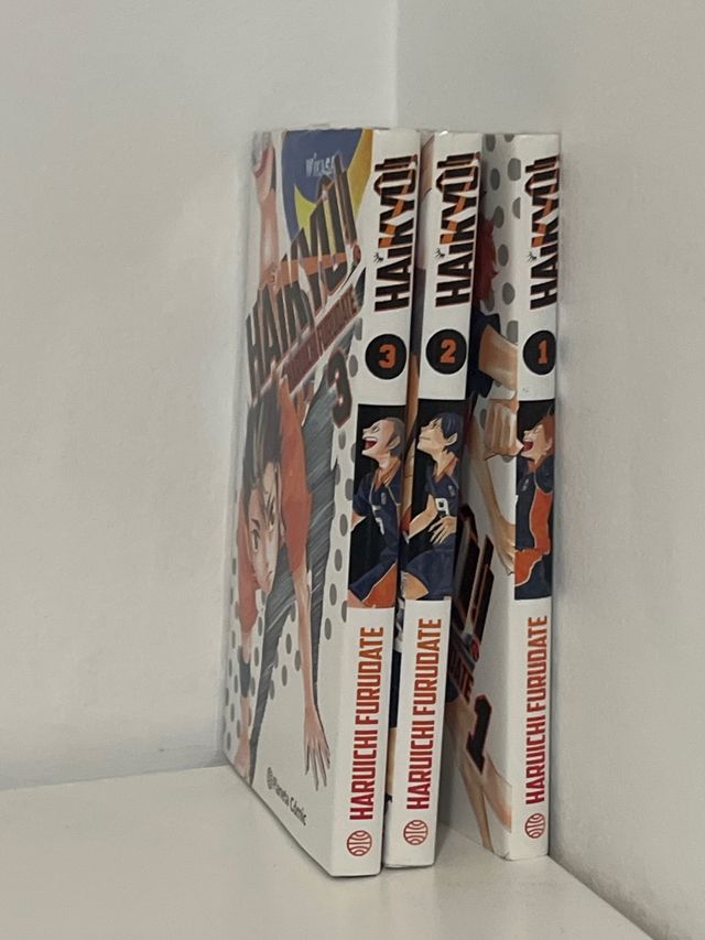 Haikyû!! nº 01, 02 y 03