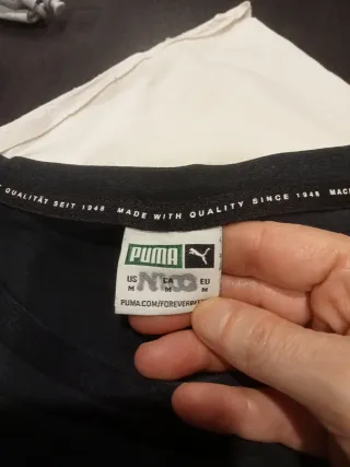 Camiseta Puma Negra Talla M