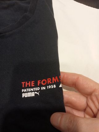 Camiseta Puma Negra Talla M