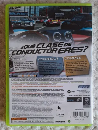 🇪🇸 Juego Xbox 360 Need for Speed Shift