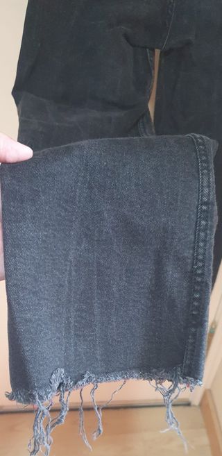 Vaqueros Zara negros talla 36