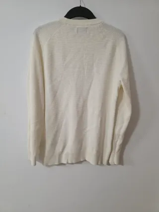 Jersey C&A Hombre Talla M Blanco