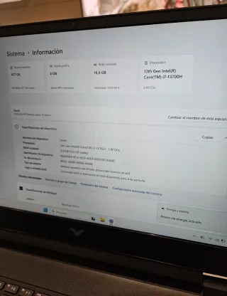 HP Victus i7 16GB RAM RTX 4050 6GB 512GB SSD