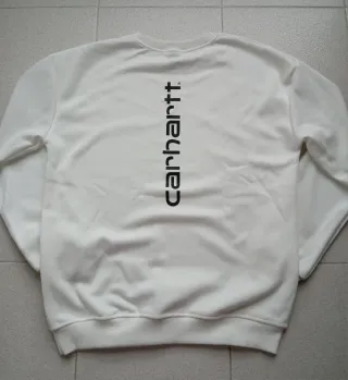 Sudadera basica blanca