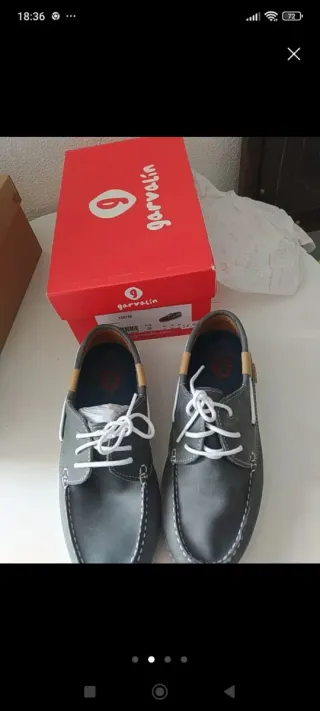 Náuticos niño Garvalin Talla 35 Gris