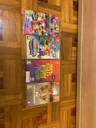 Nintendo Switch OLED + 4 Juegos