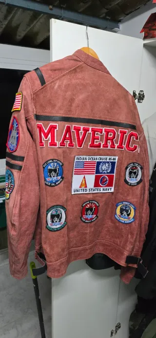 Chaqueta Moto Maverick Top Gun