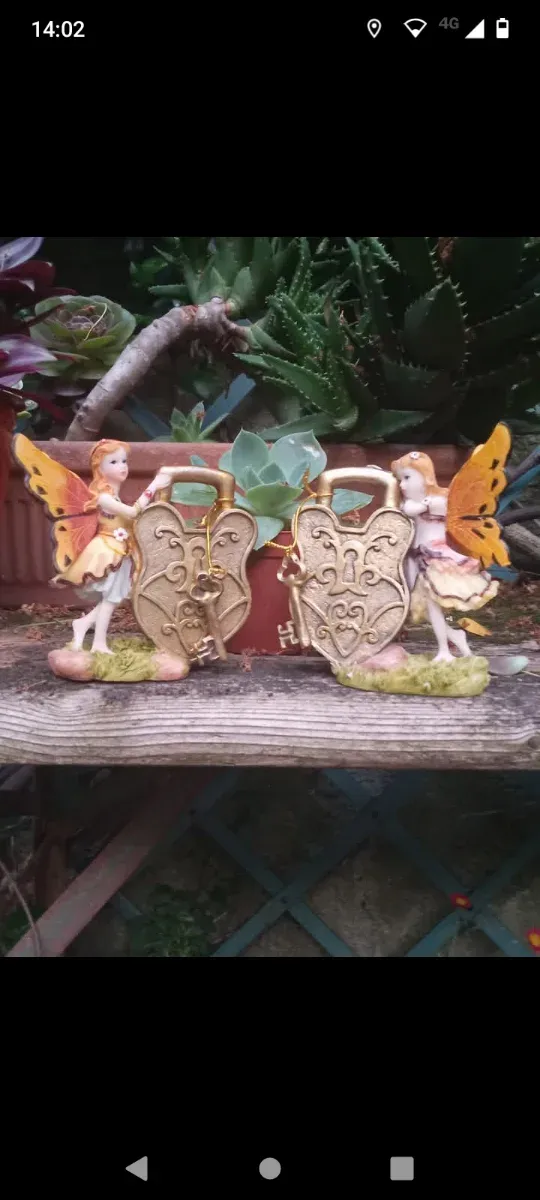 Coppia fatine Lazzarotto prezzo x la coppia