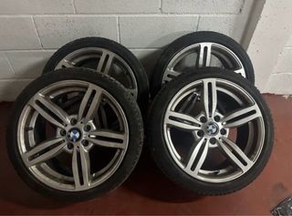 llantas con neumaticosne de m6 en 18”5x120 de bmw
