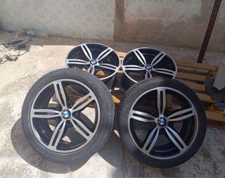 llantas con neumaticosne de m6 en 18”5x120 de bmw