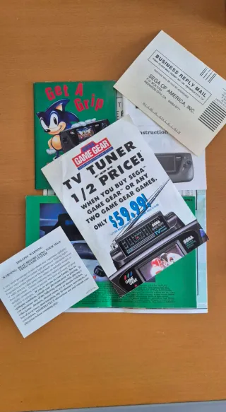 Sega Game Gear con maletín y juegos