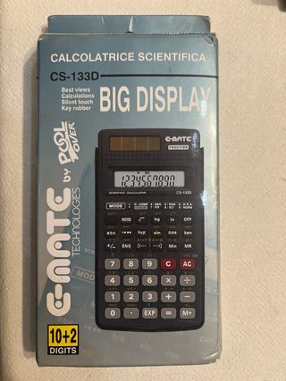 Calcolatrice Scientifica G-MATE CS-133D