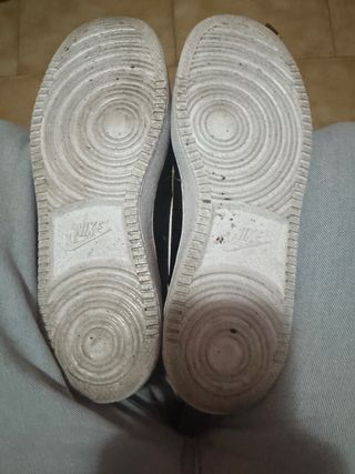 Scarpe Nike Court Vision nere usate solo una volta