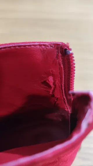Botas de senhora vermelhas