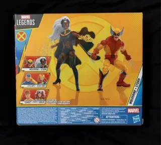 Marvel Legends X-Men '97 Wolverine y Storm