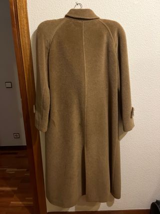 Abrigo de lana mohair de señora 