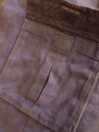 Borsa capiente fatta a mano blu