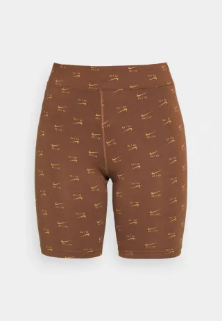 Nike AIR Bike Shorts Marrón Dorado
